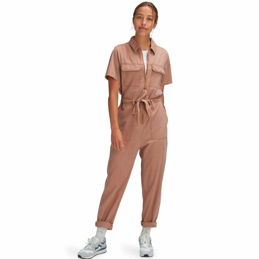 Clothing * | Sanctuary Less Expensive Explorer Jumpsuit Women'S Washed Lion