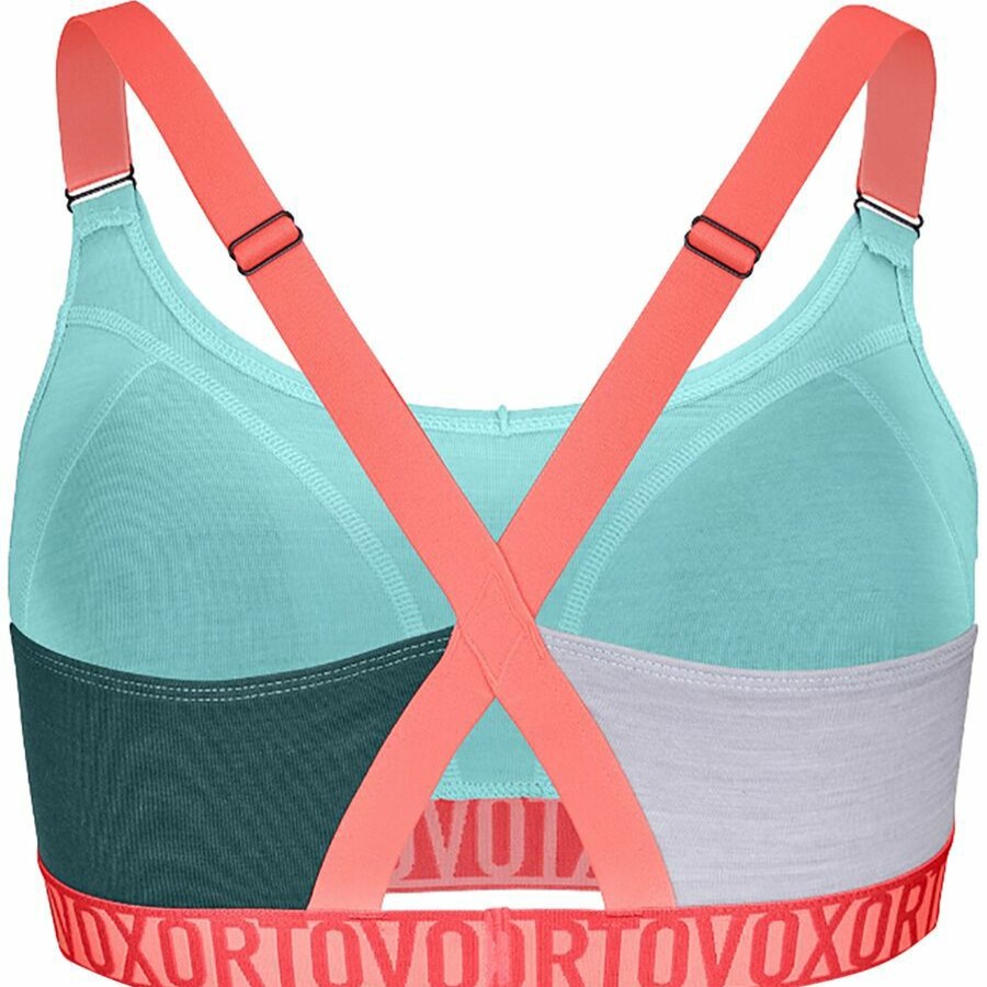 Clothing * | 150 Essential Sports Bra Women'S Hot Sell Ortovox Mountain Rose