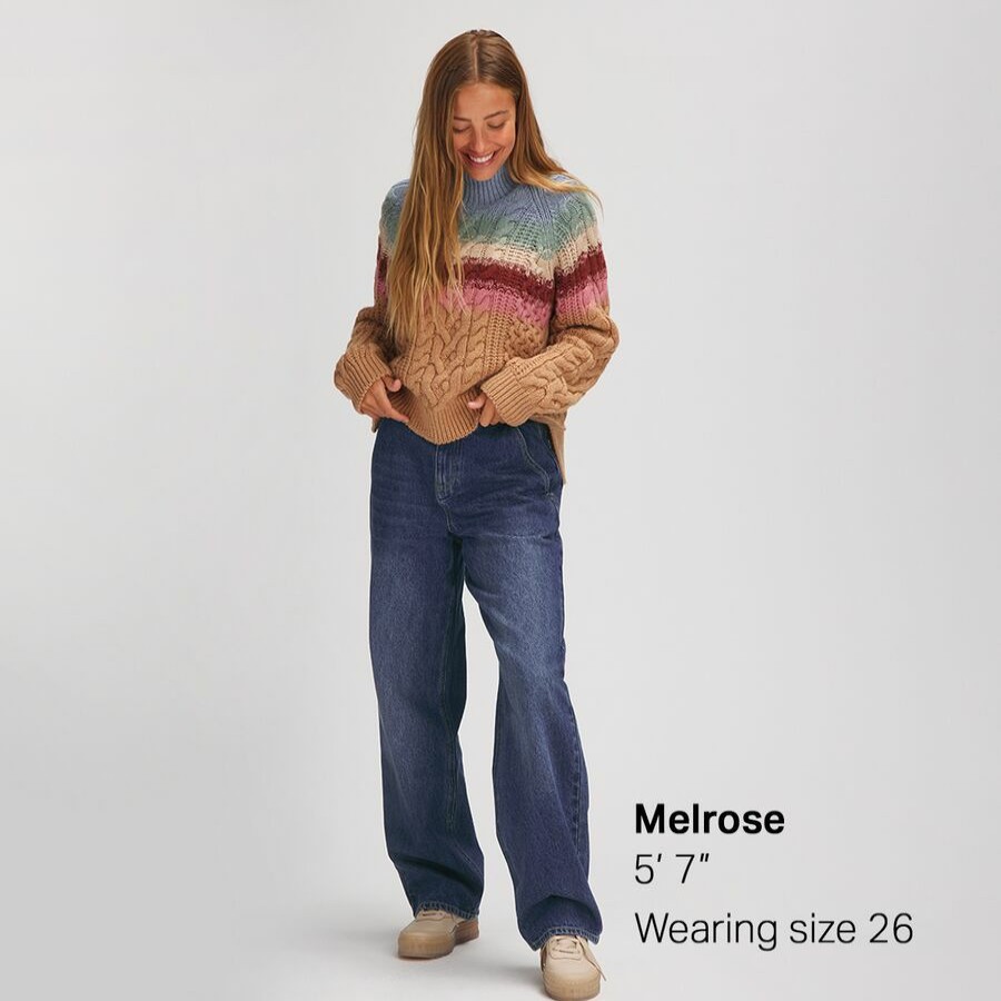 Clothing * | Basin And Range Online Wide Leg Jean Women'S