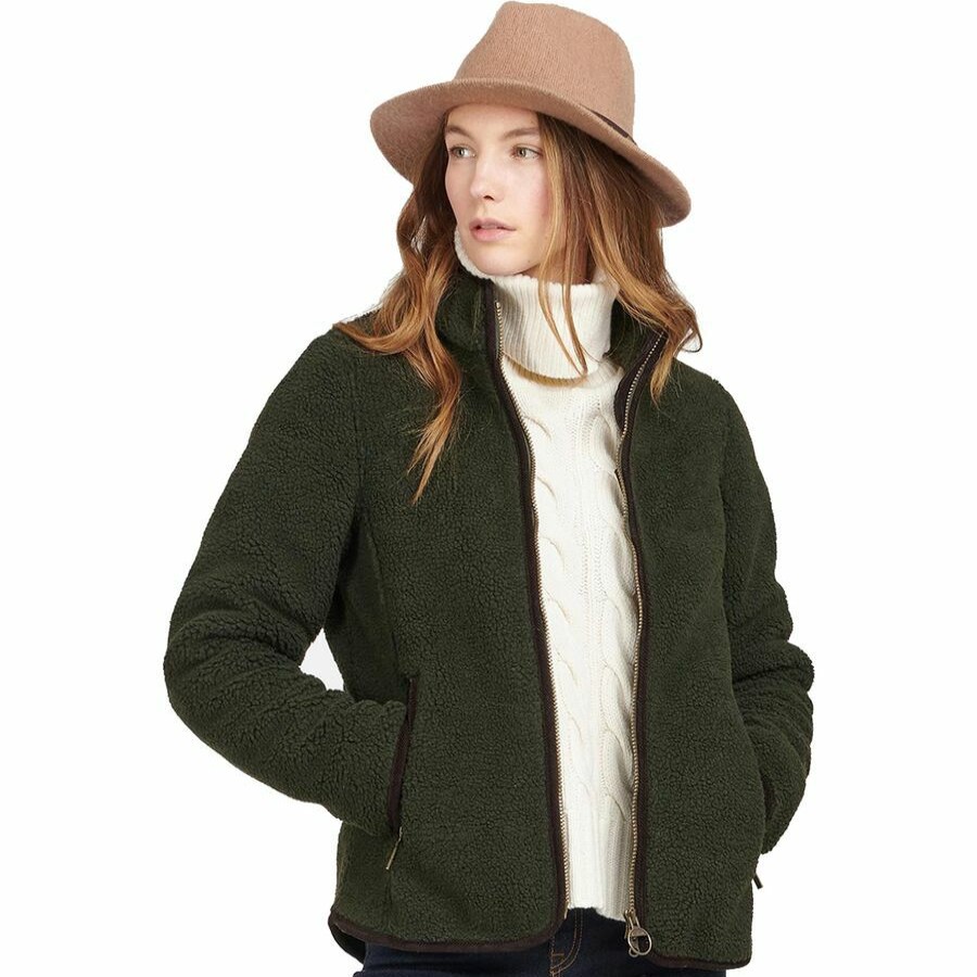 Clothing * | Barbour High Quality Laven Fleece Jacket Women'S