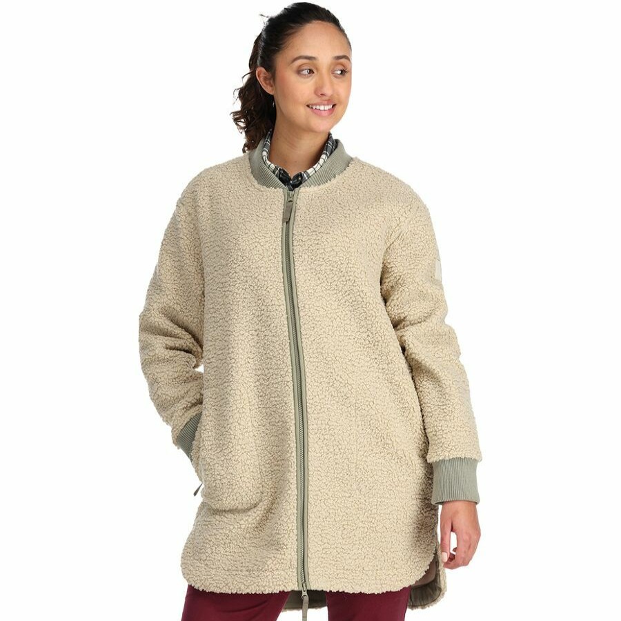 Clothing * | Outdoor Research Top Sell Juneau Sherpa Fleece Coat Women'S