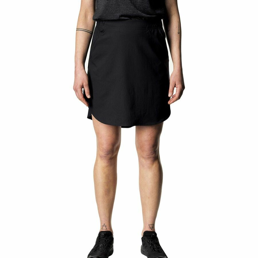 Clothing * | Houdini Best Quality Stride Skirt Women'S True Black