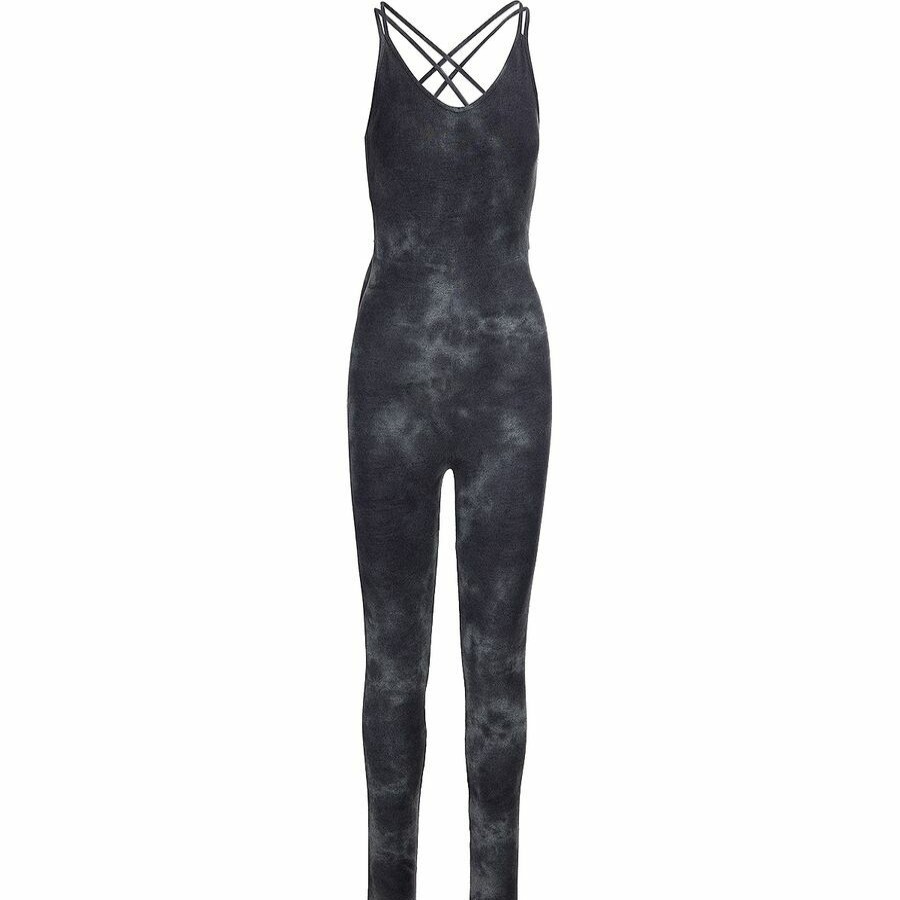 Clothing * | Sundry Featured Tie Dye Crossback Bodysuit Women'S