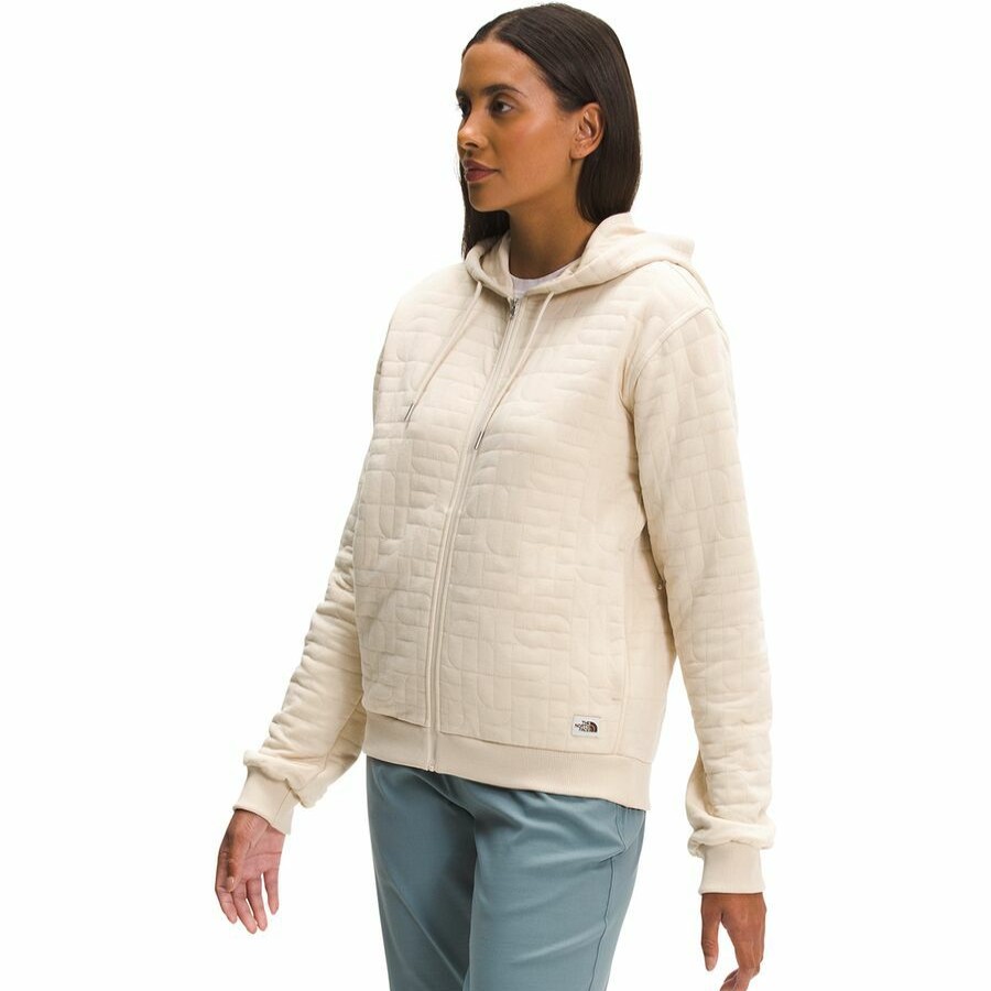 Clothing * | The North Face Promotions Longs Peak Quilted Full-Zip Hooded Jacket Women'S