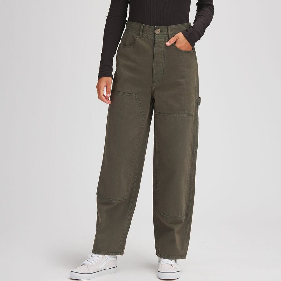 Clothing * | Basin And Range Bargain Sale Patched Worker Pant Women'S Grape Leaf