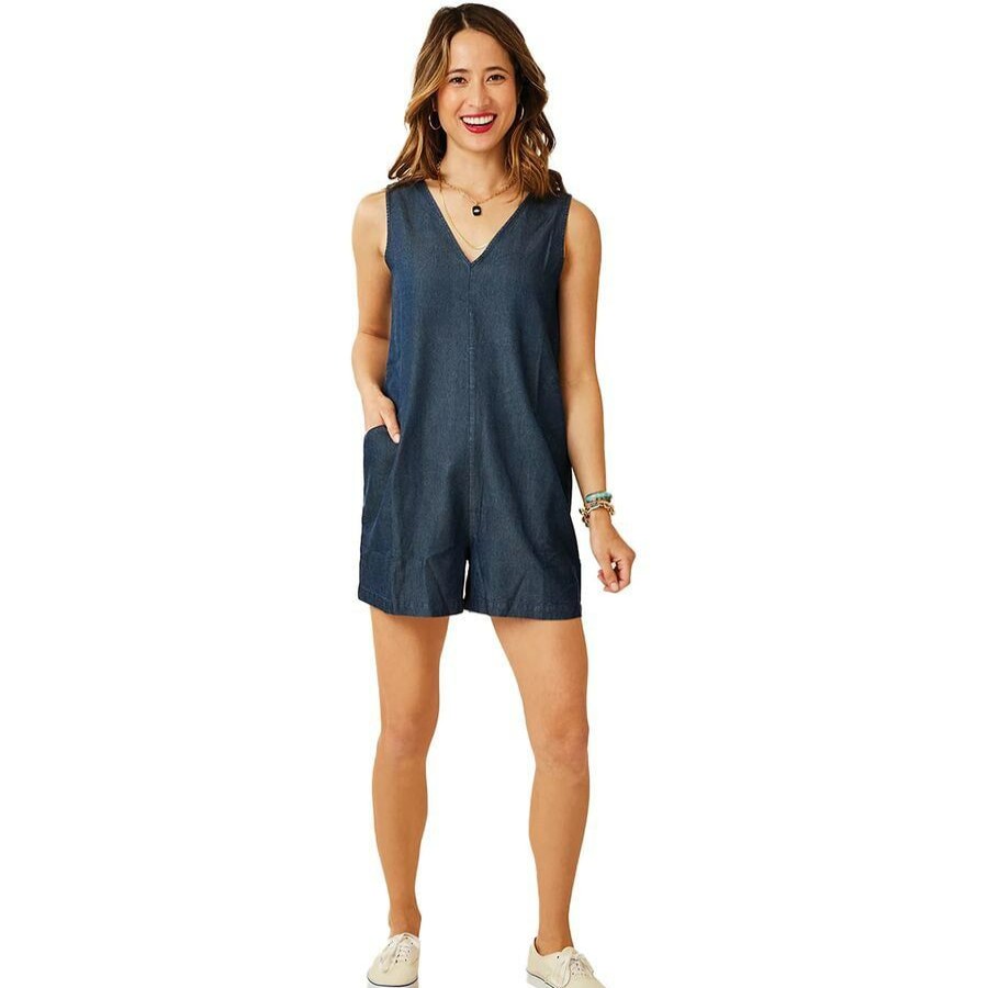 Clothing * | Carve Designs Lower Prices Giselle Romper Women'S