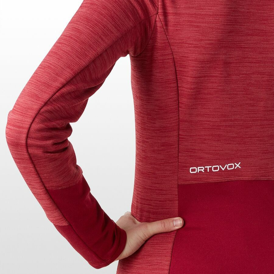 Clothing * | Ortovox New Threads Fleece Light Zip-Neck Top Women'S