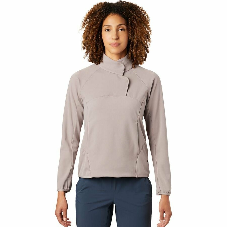 Clothing * | Mountain Hardwear Bargain Sale Norse Peak/2 Pullover Women'S Mystic Purple