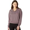 Clothing * | Beyond Yoga High Quality East Coast Button Pullover Women'S Mauve