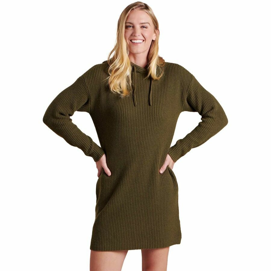 Clothing * | Toad&Co Free Delivery Whidbey Hooded Sweater Dress Women'S