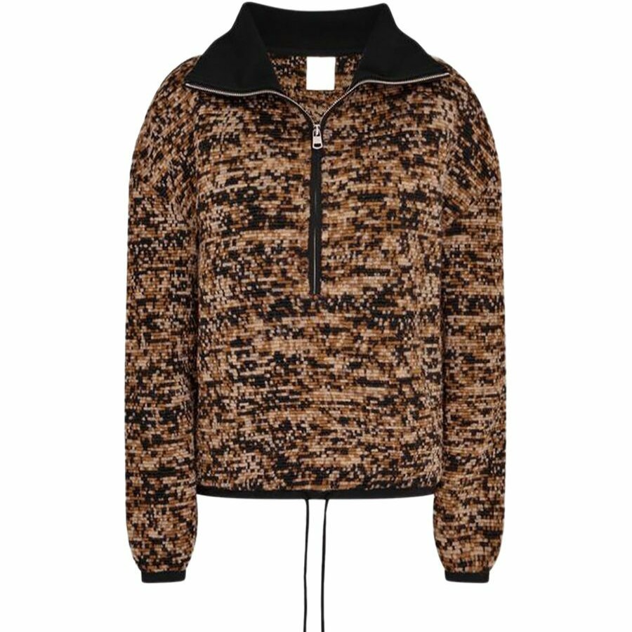 Clothing * | Varley Store Bailey Half-Zip Pullover Women'S Rose Speckle