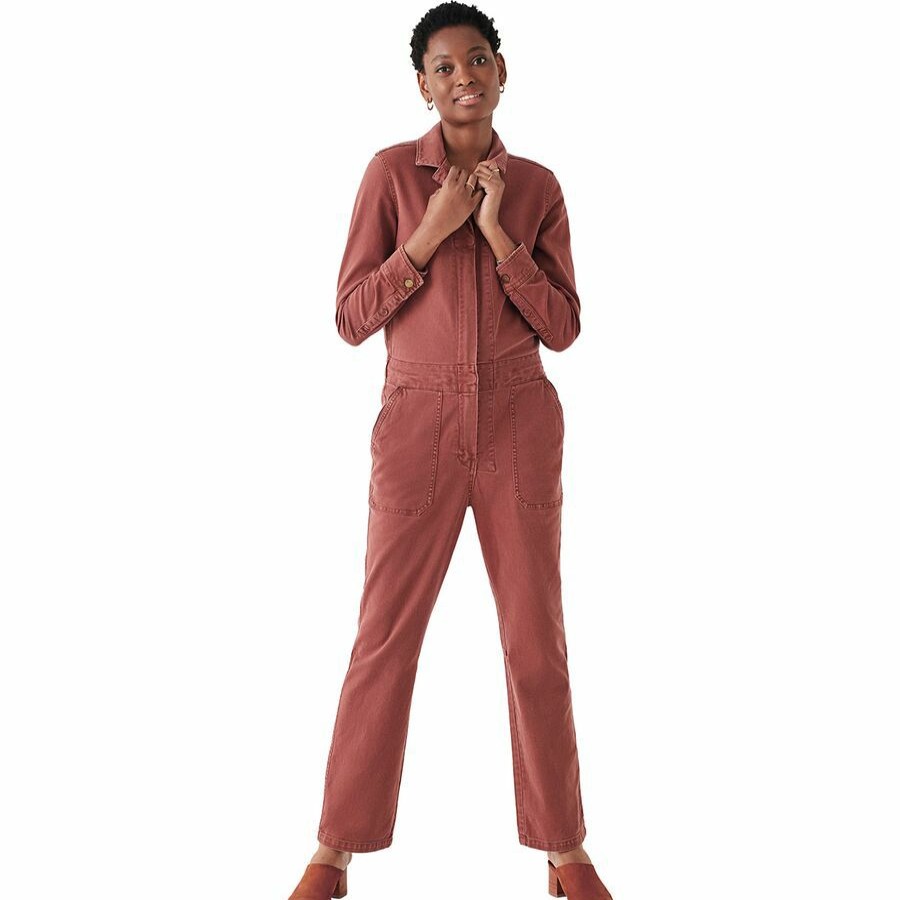 Clothing * | Faherty Best Choice Overland Twill Jumpsuit Women'S