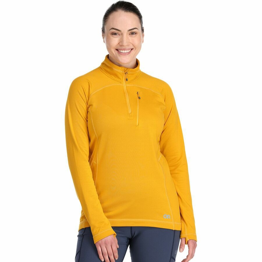 Clothing * | Outdoor Research Online Vigor Quarter Zip Jacket Women'S