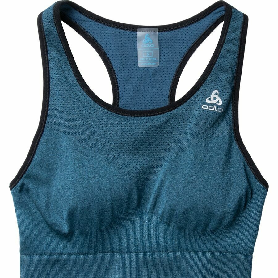 Clothing * | Seamless Medium Ceramicool Sports Bra Women'S Featured Odlo