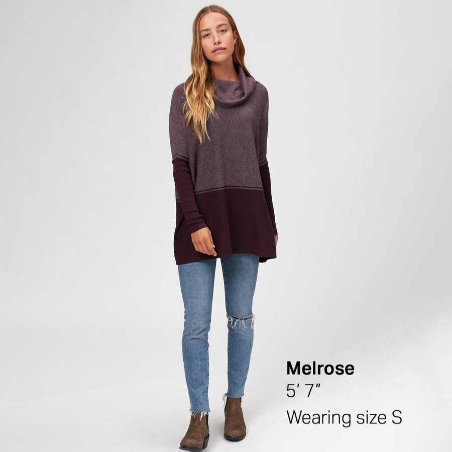 Clothing * | Smartwool Best Sale Edgewood Poncho Sweater Women'S