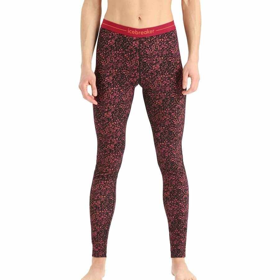 Clothing * | Icebreaker Best Quality 200 Oasis Lichen Leggings Women'S