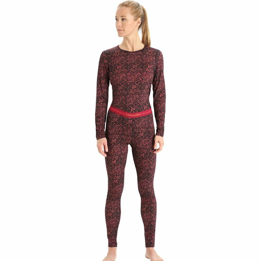 Clothing * | Icebreaker Best Quality 200 Oasis Lichen Leggings Women'S