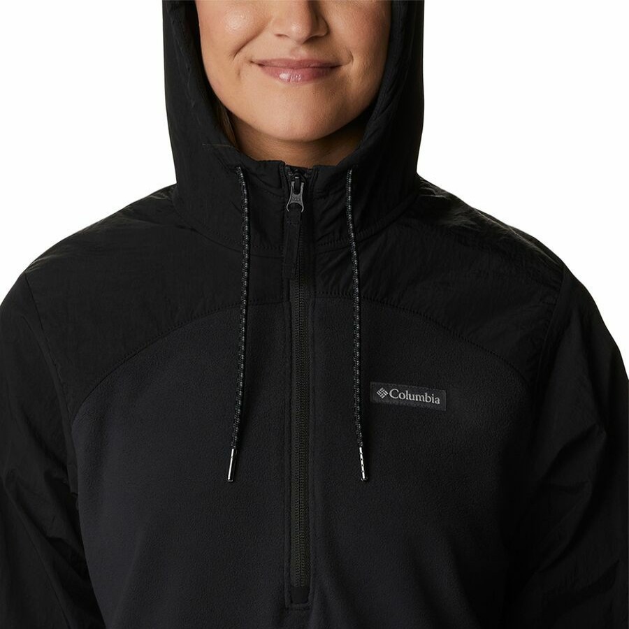 Clothing * | Ali Peak Overlay Fleece Women'S Quick Delivery Columbia Chalk/Safari