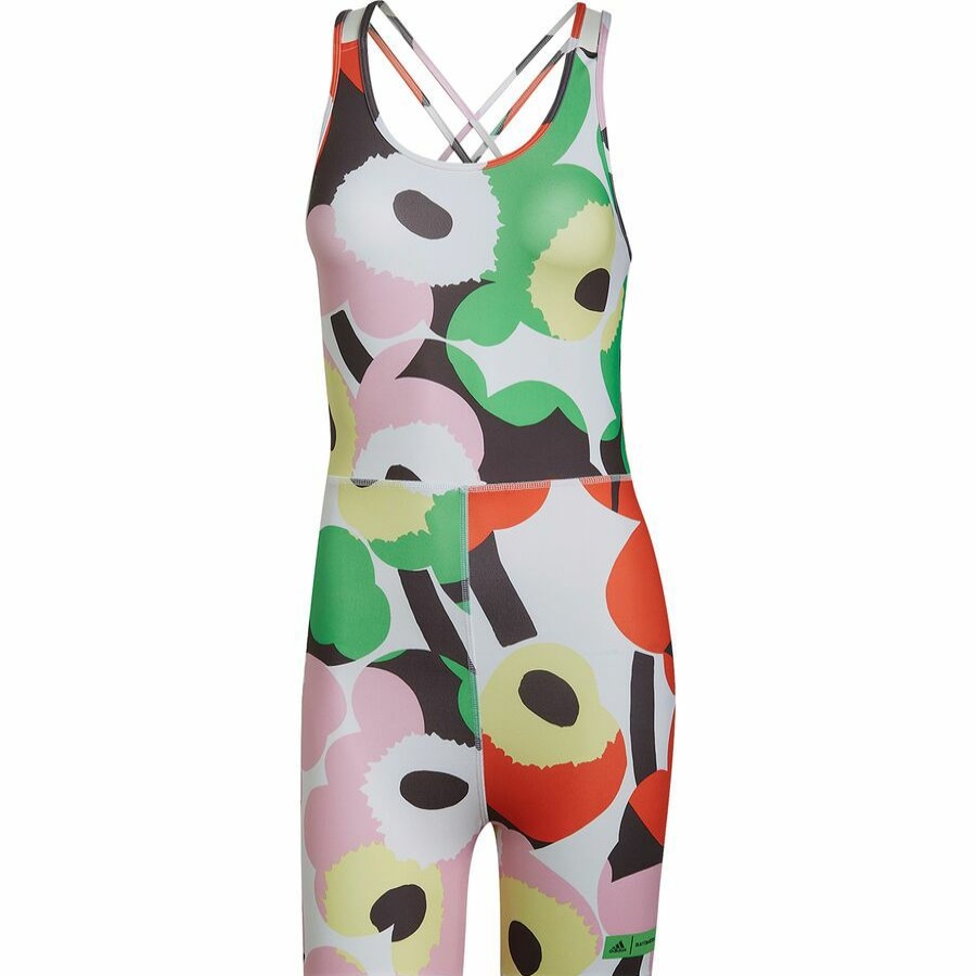 Clothing * | Adidas Discount Sale Marimekko Onesie Women'S Blaze Orange