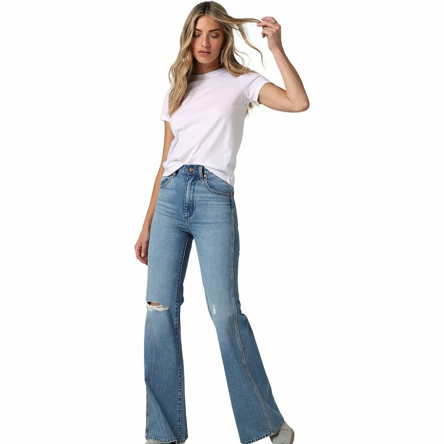 Clothing * | Wrangler High Quality Wanderer Denim Pant Women'S Ariel