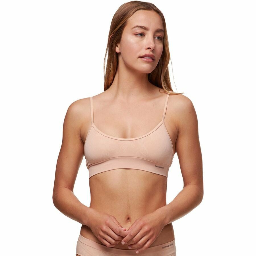 Clothing * | Barely Everyday Bra Women'S Online Store Patagonia Valley Flora Jacquard/Rosewater