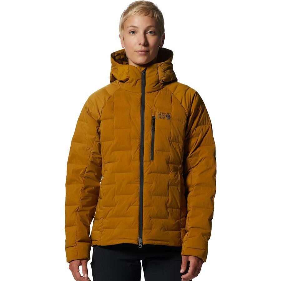 Clothing * | Stretchdown Hooded Jacket Women'S Fashionable Mountain Hardwear