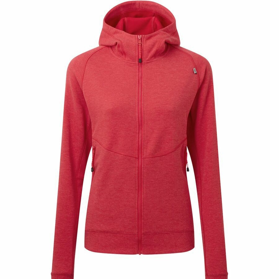 Clothing * | Mountain Equipment Opening Sales Fornax Hooded Jacket Women'S Capsicum Red