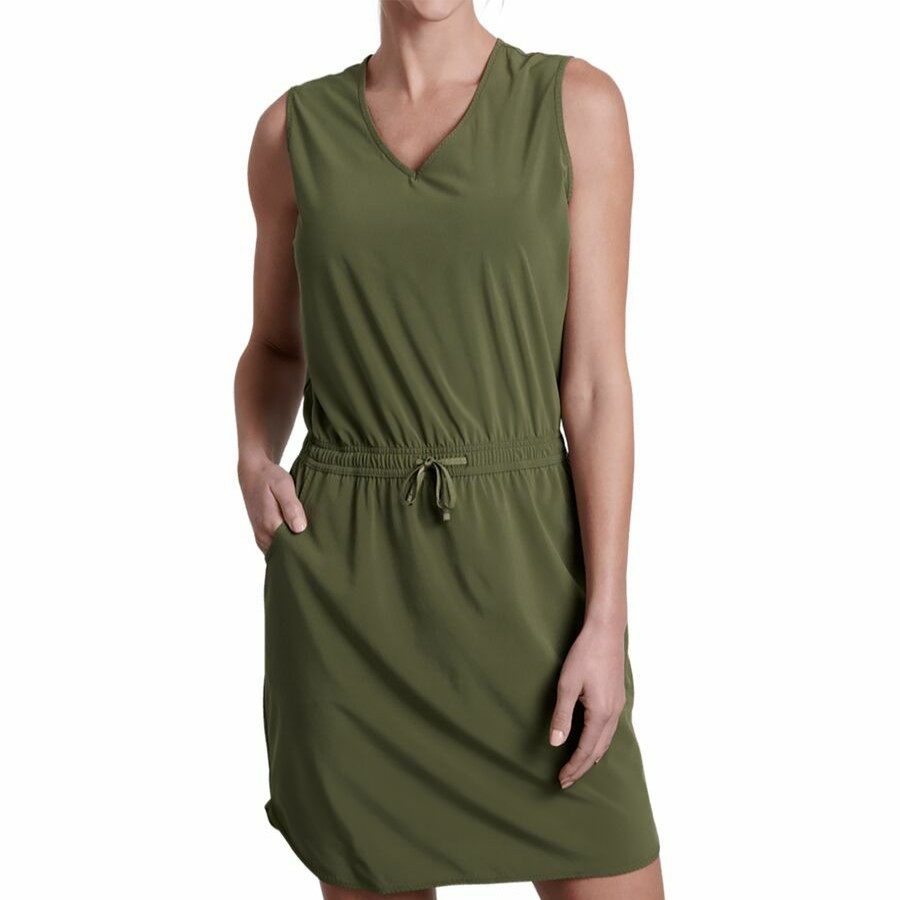 Clothing * | Kuhl Closeout Sale Vantage Dress Women'S Sage