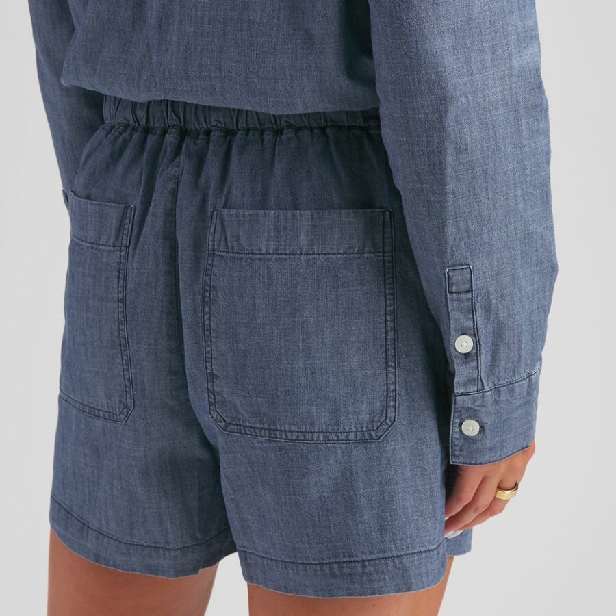 Clothing * | Outerknown Online Benson Jumpsuit Women'S Chambray