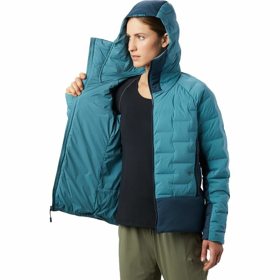 Clothing * | Super Ds Climb Hooded Down Jacket Women'S Outlet Sale Mountain Hardwear