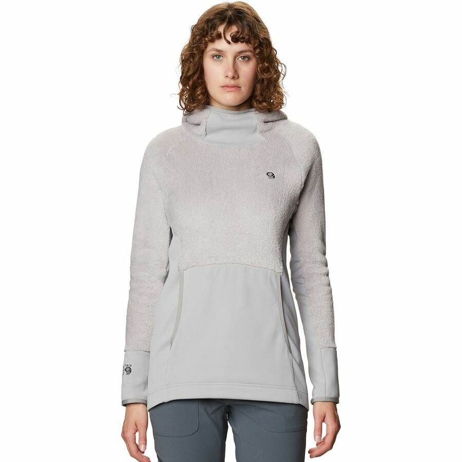 Clothing * | Polartec High Loft Hoodie Women'S Online Mountain Hardwear Light Dunes