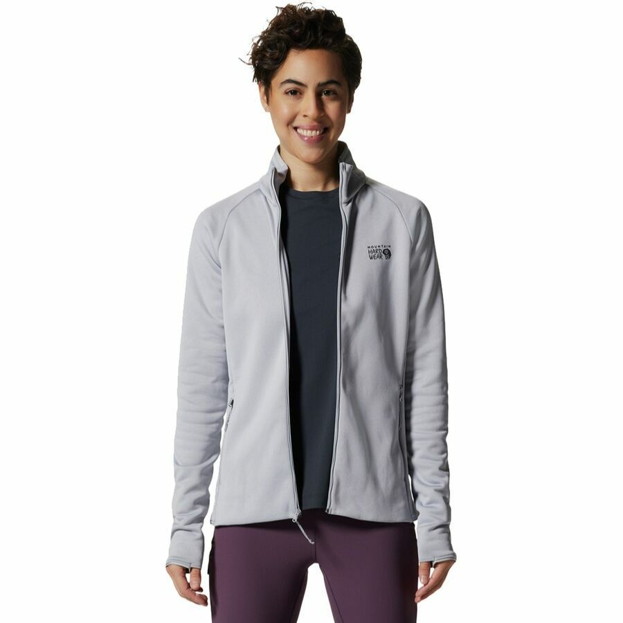 Clothing * | Mountain Hardwear Flash Sale Polartec Power Stretch Pro Full-Zip Jacket Women'S Dusty Purple