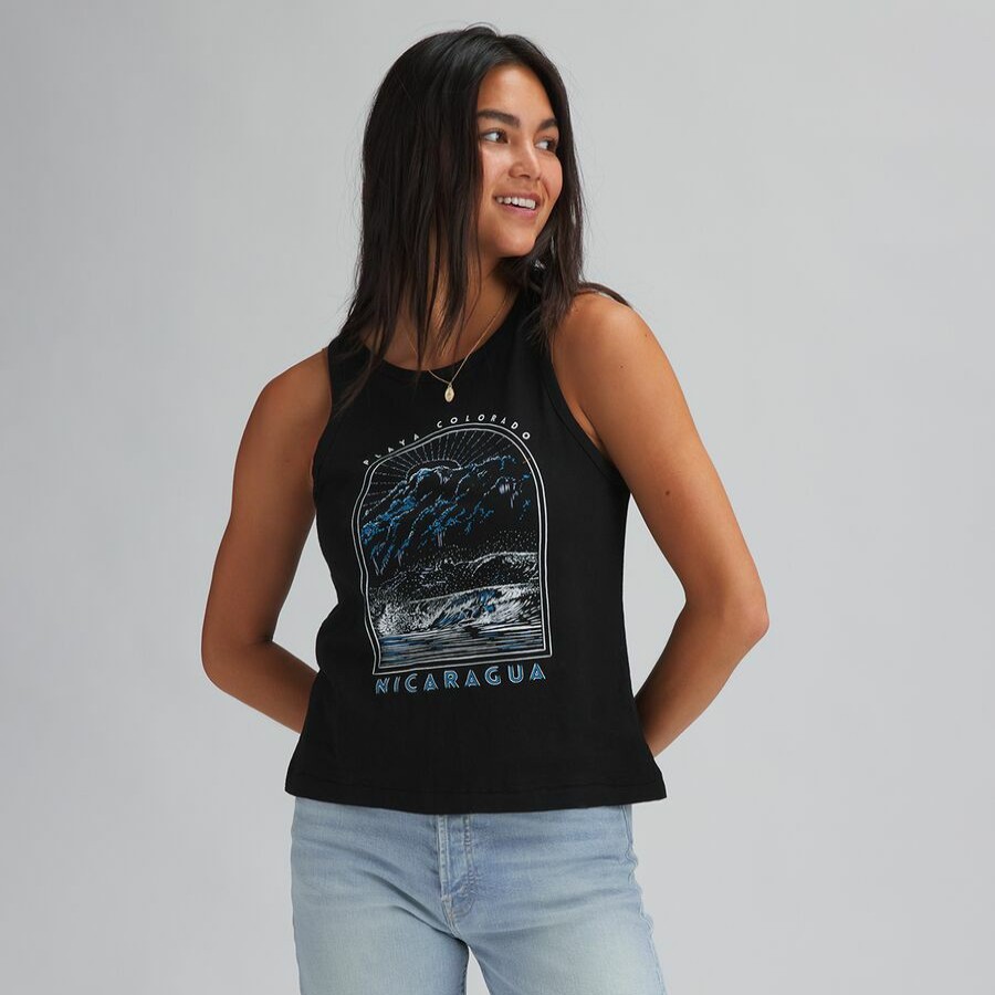 Clothing * | Basin And Range High Quality X Habilis Supply Co Nicaragua Tank Past Season Women'S Meteorite