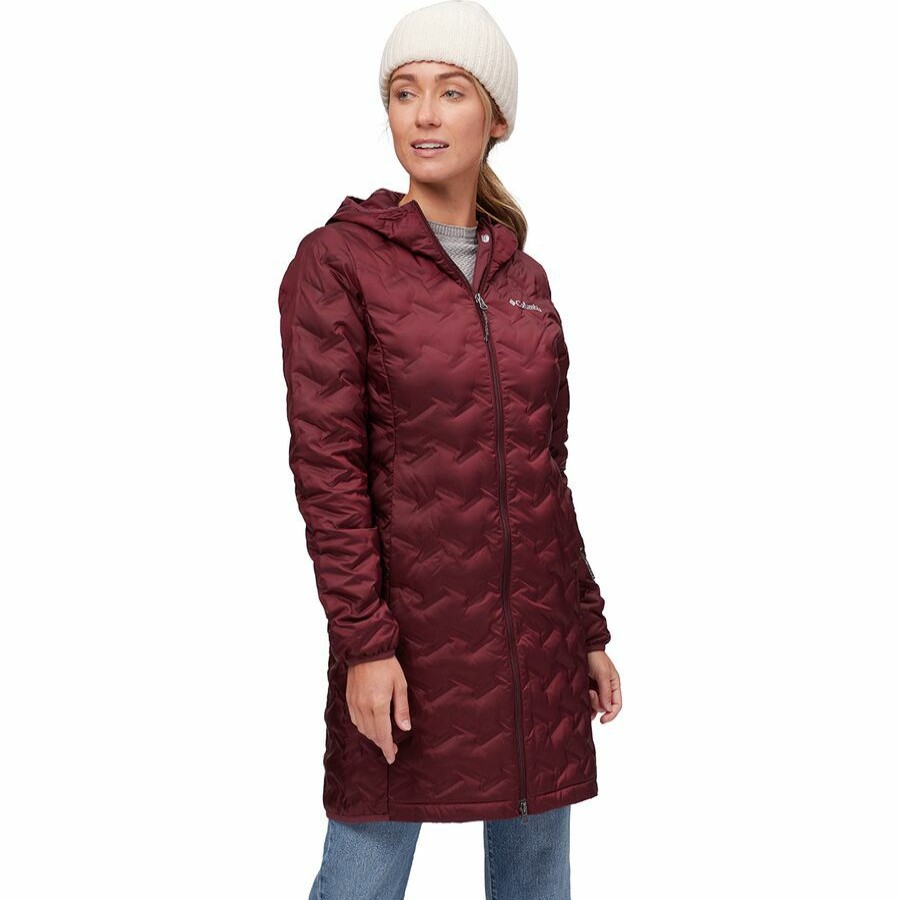 Clothing * | Delta Ridge Long Down Jacket Women'S Free Delivery Columbia