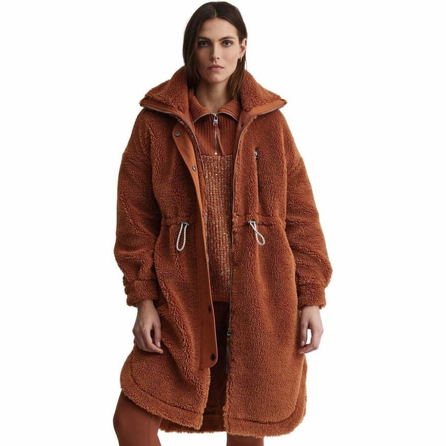 Clothing * | Jones Coat Women'S Quick Delivery Varley Caramel Cafe