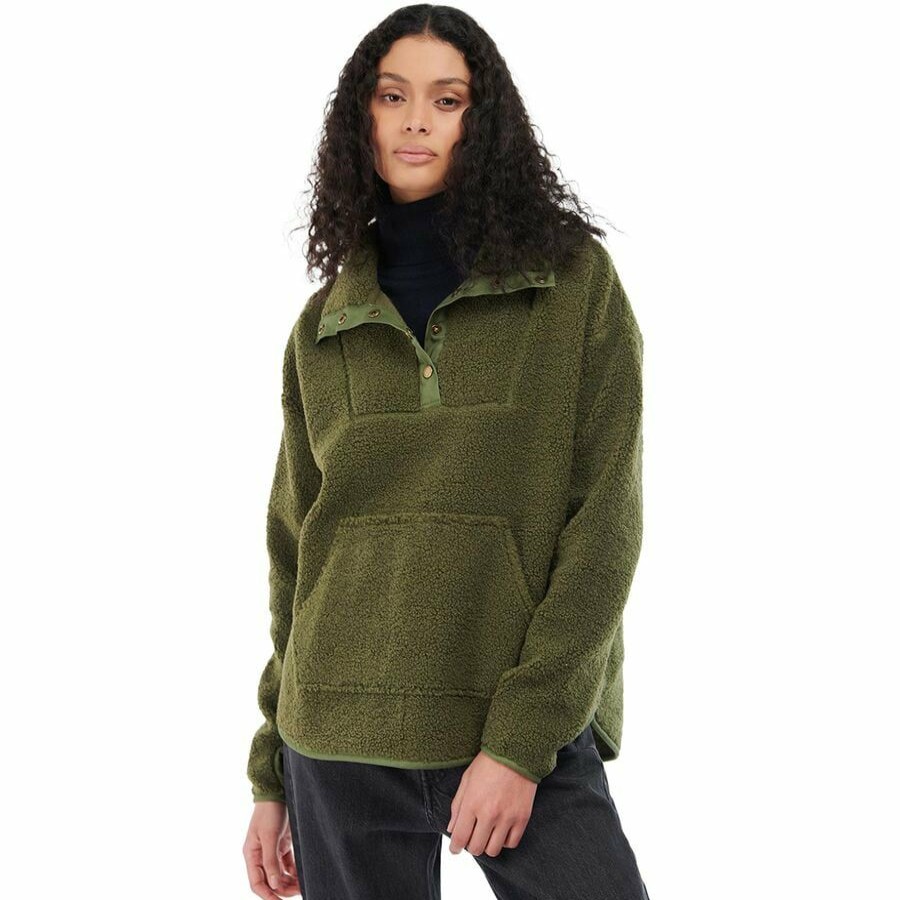 Clothing * | Barbour Cheaper Raylees Fleece Pullover Women'S