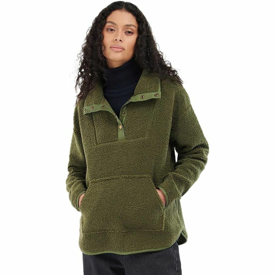 Clothing * | Barbour Cheaper Raylees Fleece Pullover Women'S