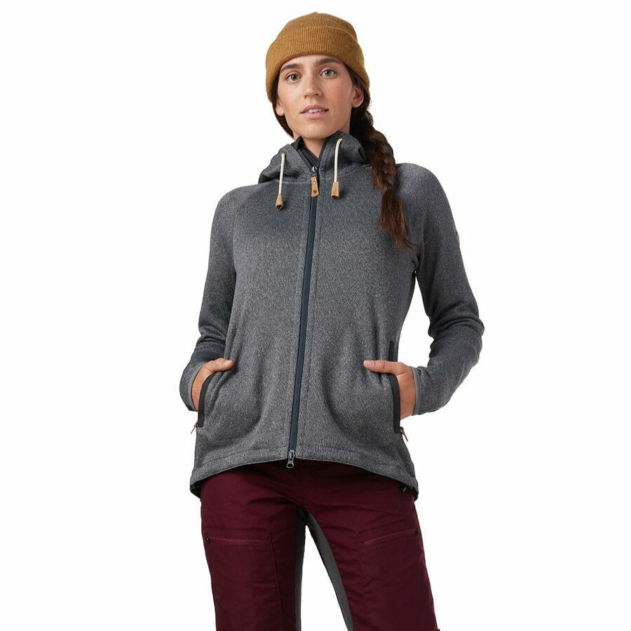 Clothing * | Fjallraven Lower Prices Ovik Fleece Hooded Jacket Women'S